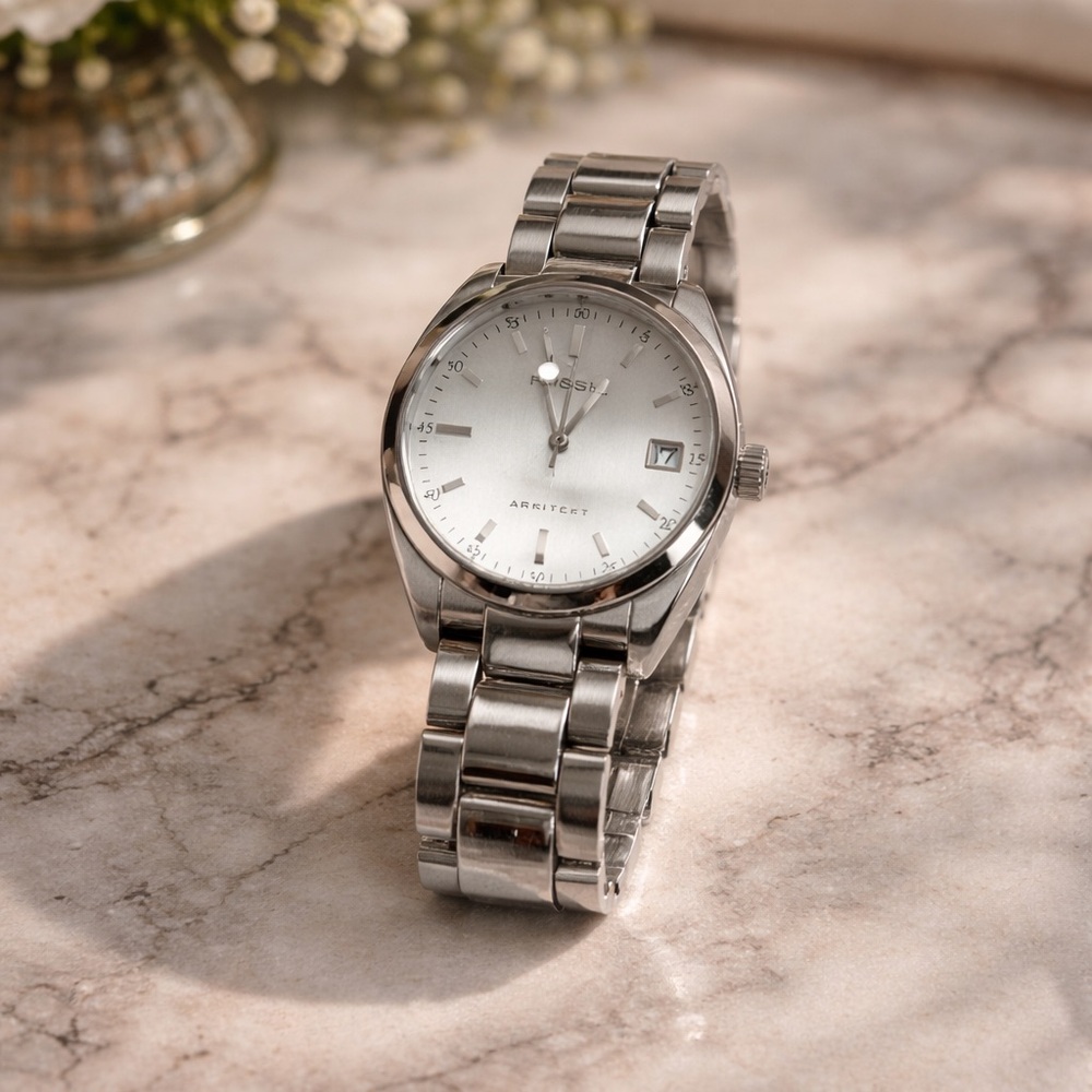 Fossil Silver Stainless Steel Bracelet Watch